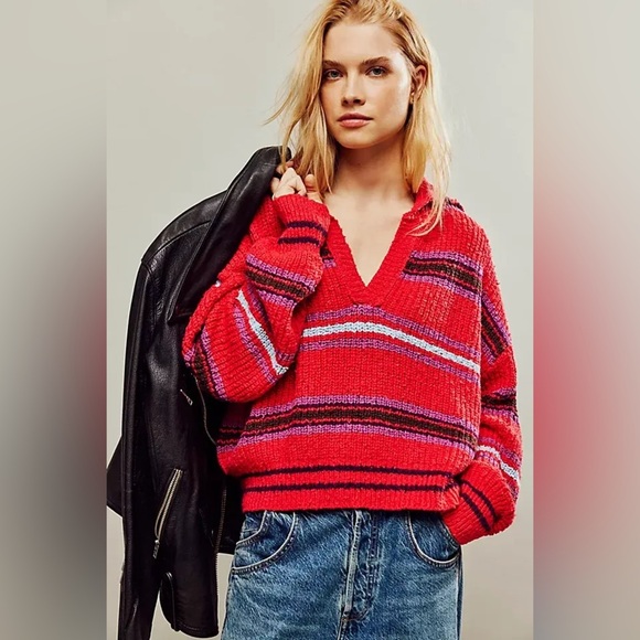 Free People Kennedy Pullover Size Large - Picture 2 of 9